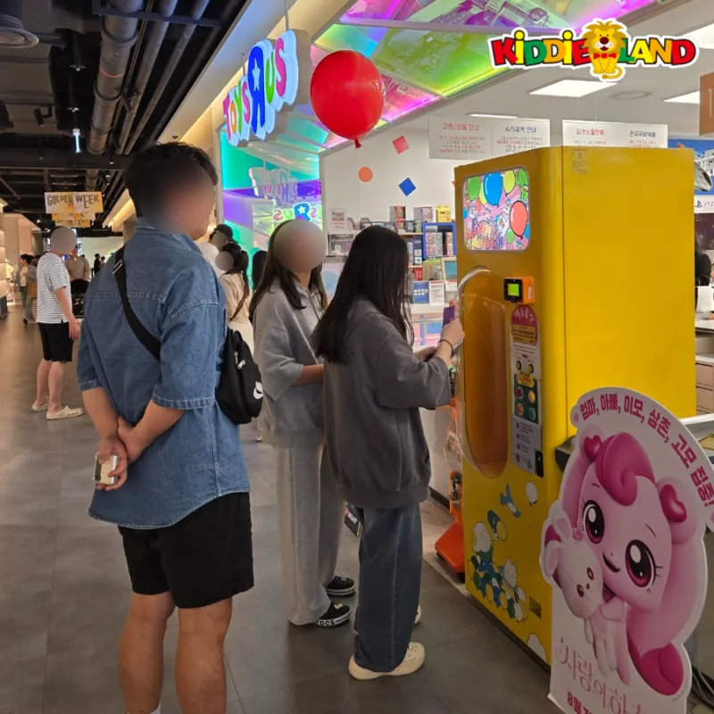 대형 쇼핑몰 내 헬륨풍선 설치사례