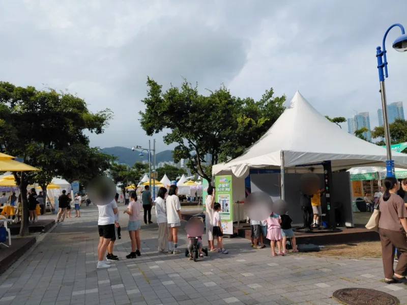 부산 행사 축제 게임기 오락기 설치 임대 대여 사례