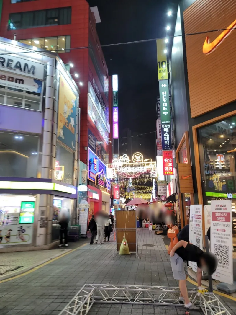 부산 서면 사진부스 설치 서면메디컬스트릿 축제 현장 키디랜드