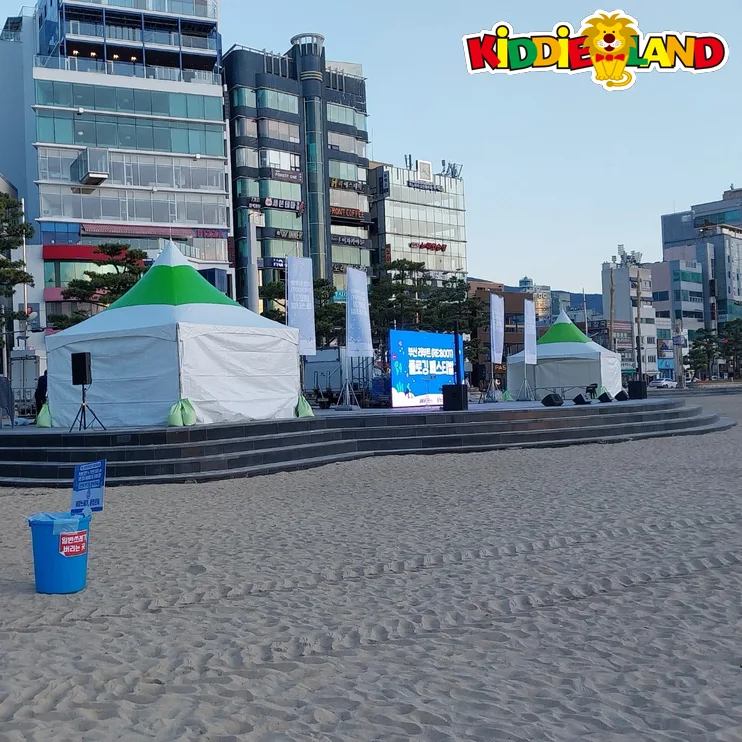 부산리부트 플로깅 페스티벌 설치사례