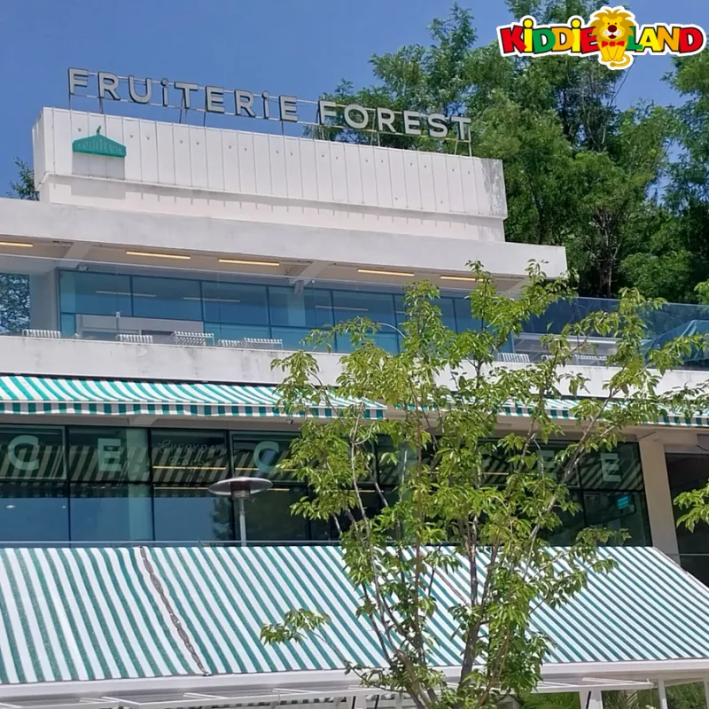 카페 야외공간 행사장 설치사례
