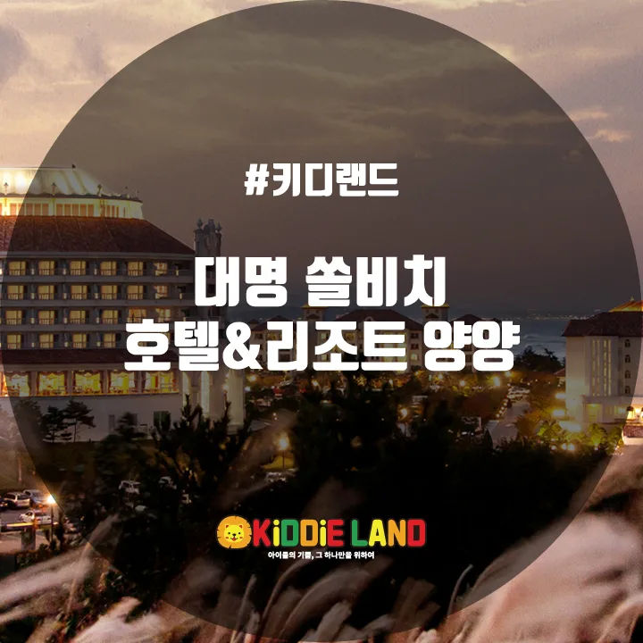 대명 쏠비치 호텔&리조트 양양 @ 키디랜드