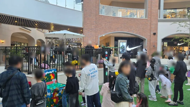 신세계 프리미엄 아울렛 오락존 설치 운영 사례