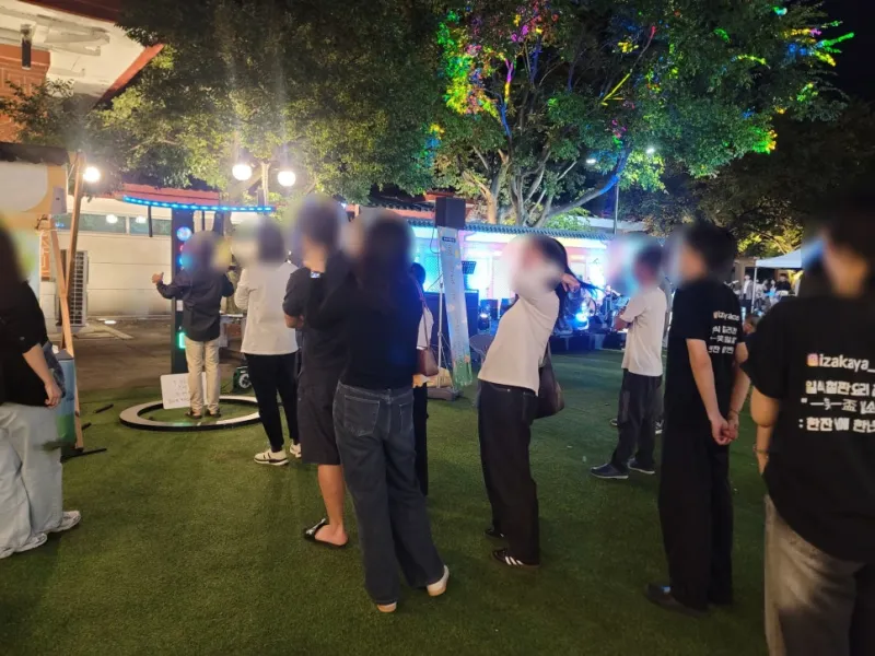 경주시 청년주간 행사 키디랜드 오락기 설치 사례