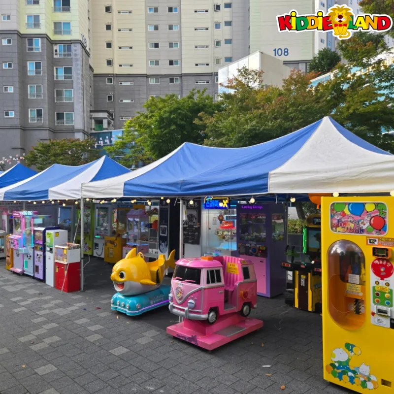 아파트 플리마켓 행사장 설치사례