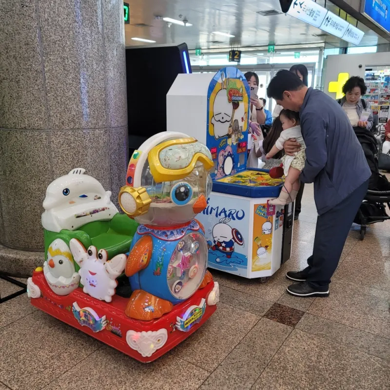 [행사설치사례] 김해국제공항 국내선 고객휴식공간