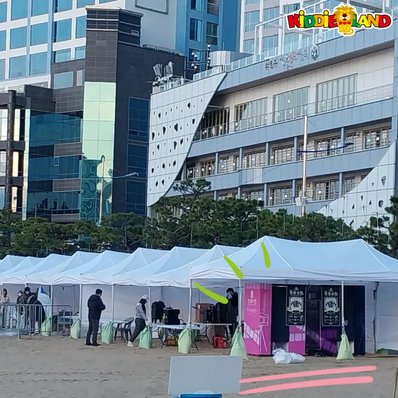 부산리부트 플로깅 페스티벌 설치사례